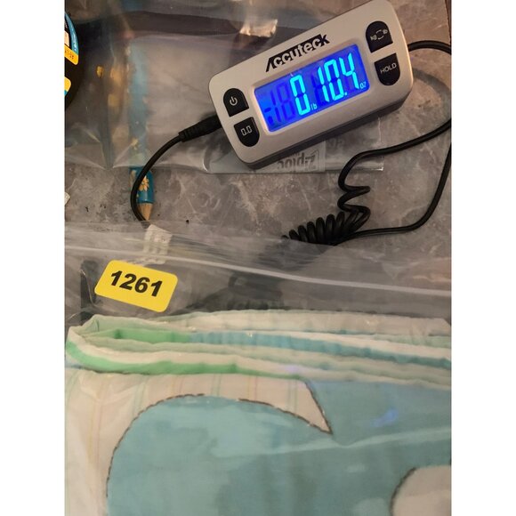 41 x 32 Clown Quilted Baby Blanket Homemade Fabric Panel Design Balloons ABC’s - Picture 13 of 13